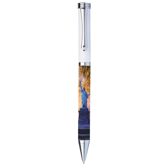 Statue Brass Full-Color Twist Ballpoint Pen